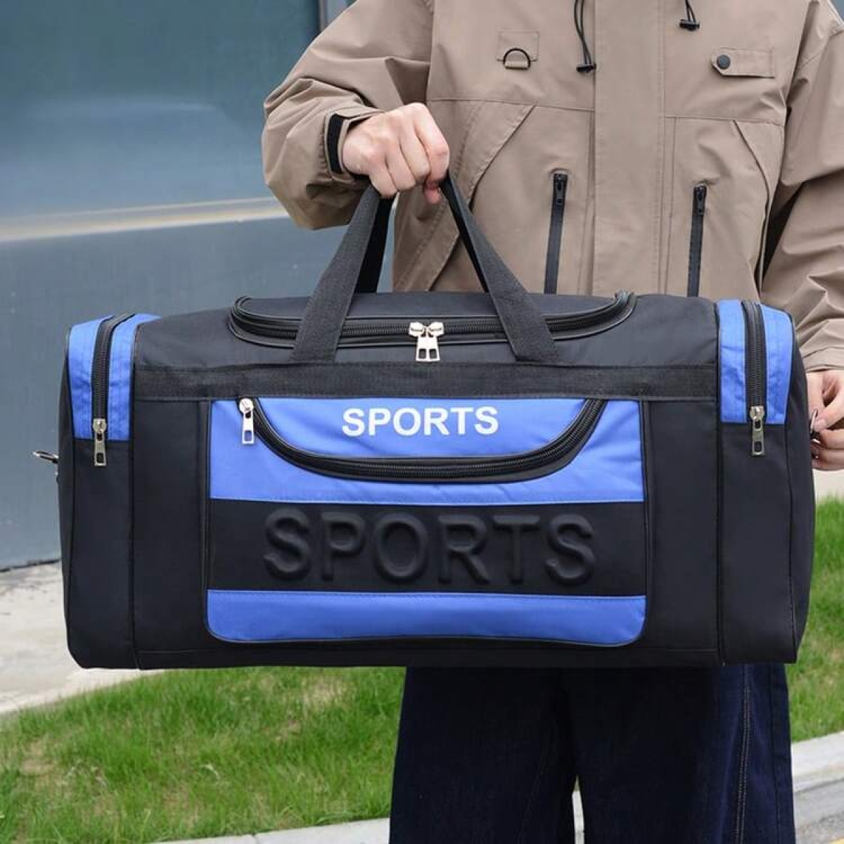 Τσάντα Ταξιδίου Sports με Πολλαπλές Θήκες 65cm - Image 5