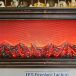 Τζάκι Διακοσμητικό LED με Εφέ Φλόγας 102×14×28cm K55 - Image 2