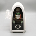 ZS-702 Τροχός Νυχιών Ρεύματος 35000rpm με Πεντάλ σε Ασημί Χρώμα 65W