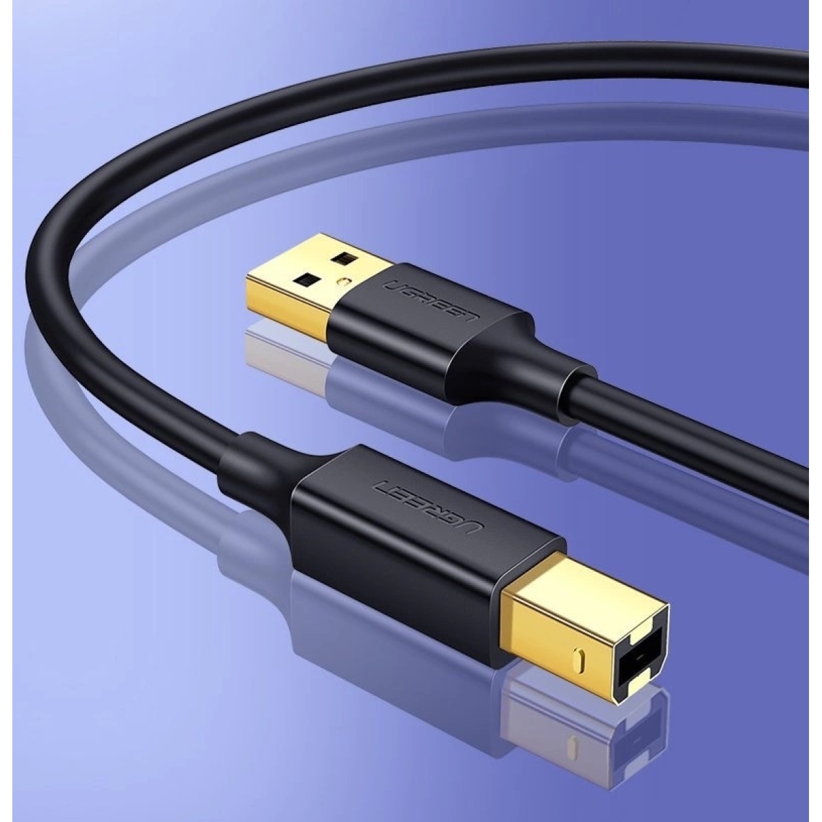 Ugreen USB 2.0 Cable USB-A male - USB-B male 1.5m (10350) - Image 2