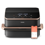 Cosori Dual Blaze TwinFry Air Fryer με Wi-Fi & Διπλό Αποσπώμενο Κάδο 10lt Μαύρο CAF-TF101S-AEUR