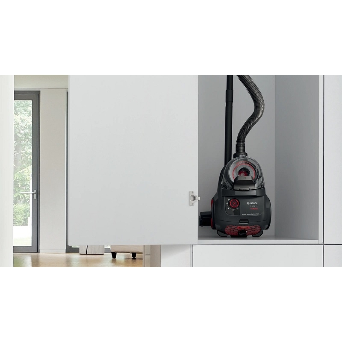 Bosch Ηλεκτρική Σκούπα 750W με Κάδο 2lt Μαύρη BGS21POW2 - Image 2