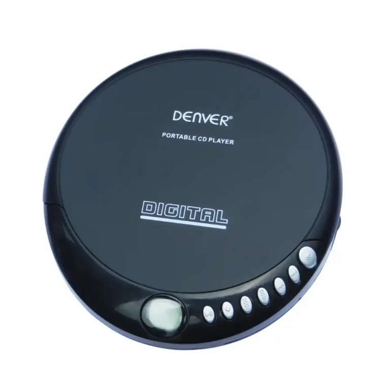 Denver Φορητό CD Player Μπαταρίας με Ακουστικά Μαύρο DM-24MK2