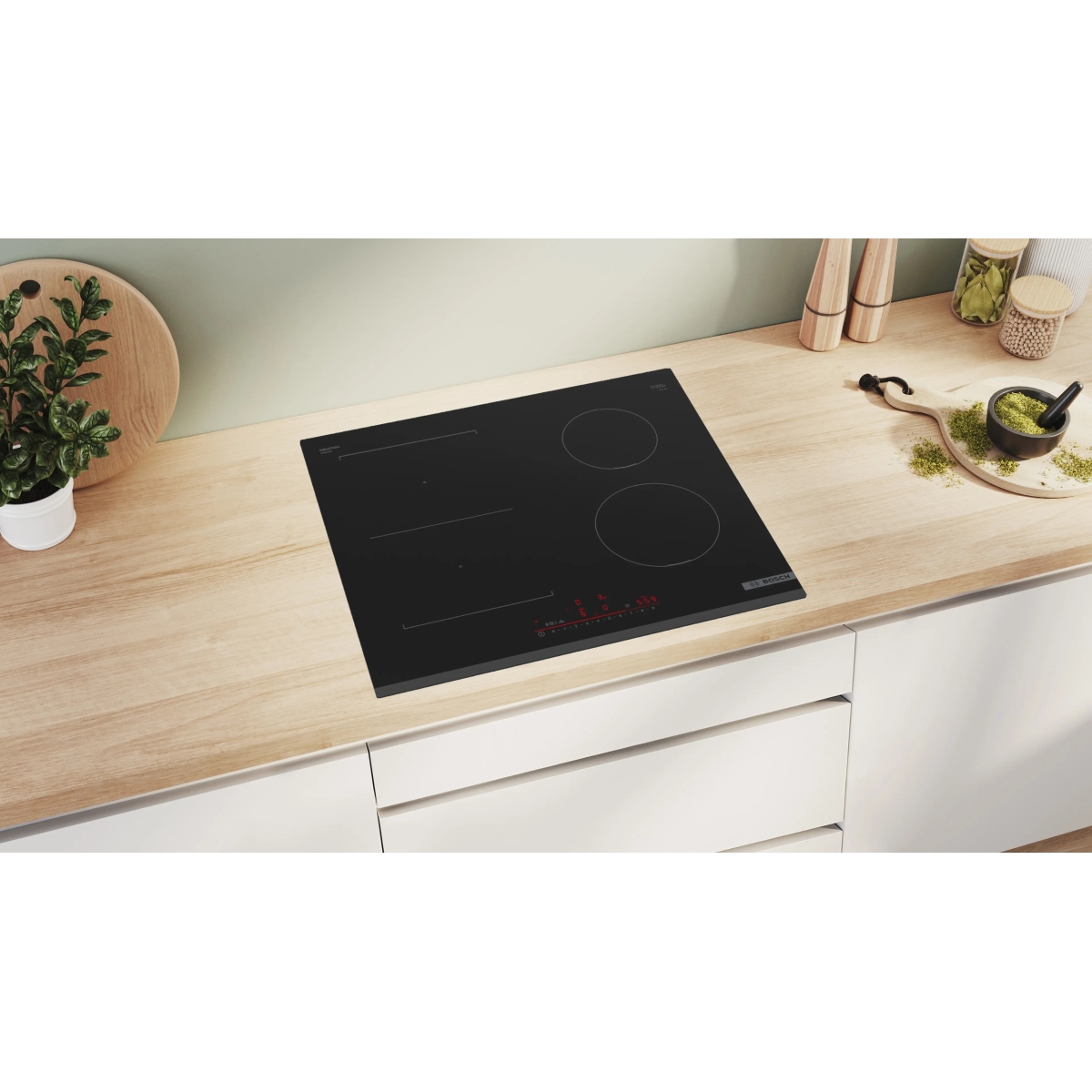 Bosch Σειρά 6 Smart Επαγωγική Εστία Αυτόνομη με Λειτουργία Κλειδώματος 59.2x52.2εκ. PVS631HB1E - Image 3