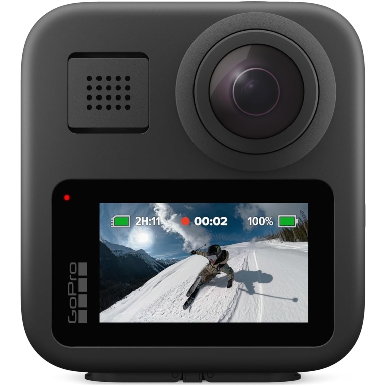 GoPro Max 360 Action Camera 5K Λήψης 360° Υποβρύχια Standard και Wi-Fi Μαύρη