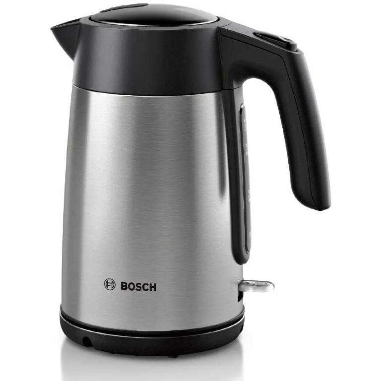 Bosch Βραστήρας 1.7lt 2400W Inox-Μαύρος TWK7L460