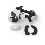 BoboVR M3 Pro Strap για Meta Quest 3 VR Headset + BoboVR B2 Battery - Λευκό/Μαύρο - Image 2