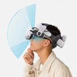 BoboVR M3 Pro Strap για Meta Quest 3 VR Headset + BoboVR B2 Battery - Λευκό/Μαύρο - Image 4