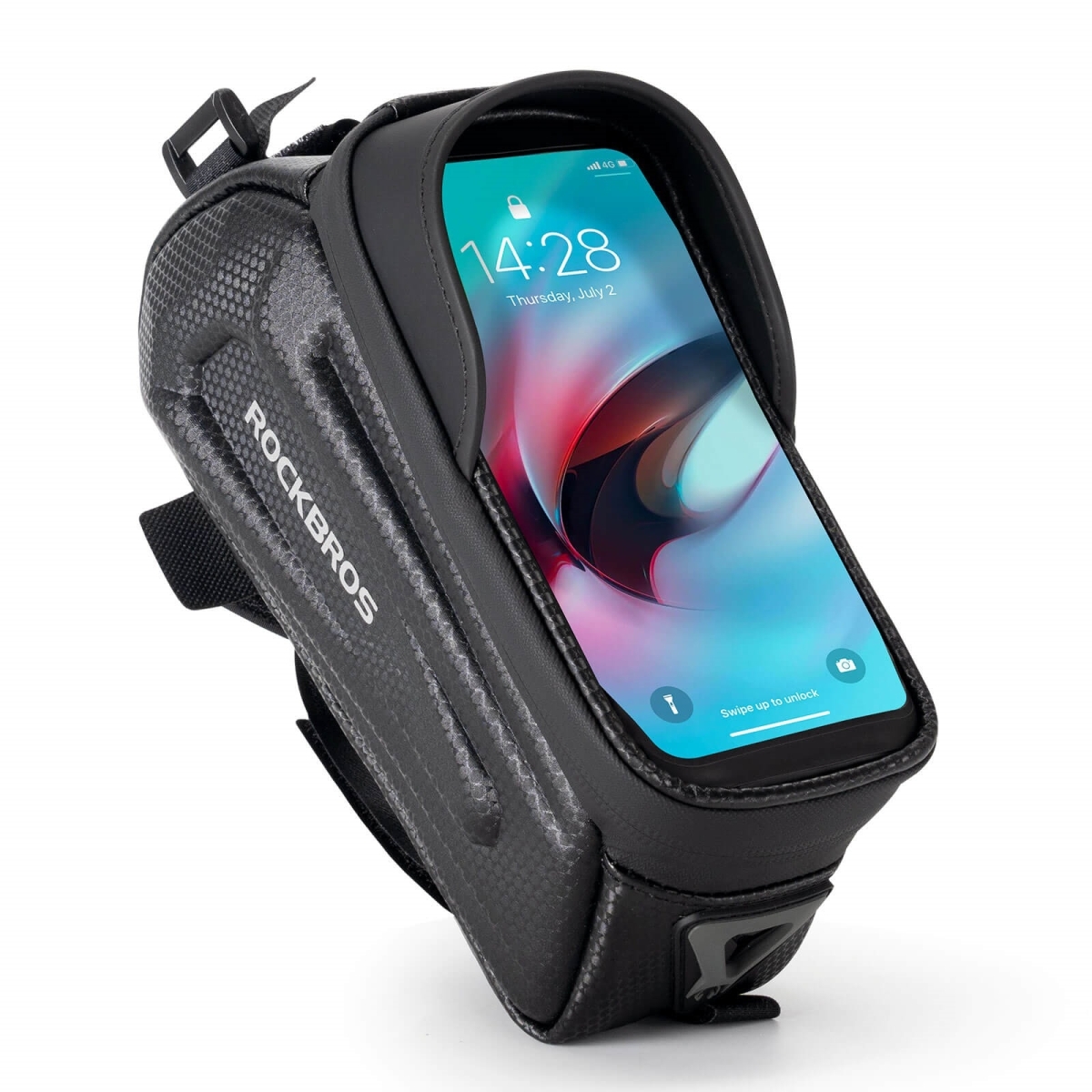 Rockbros Τσαντάκι Σκελετού Ποδηλάτου 1.7lt Μαύρο B68 - Image 2
