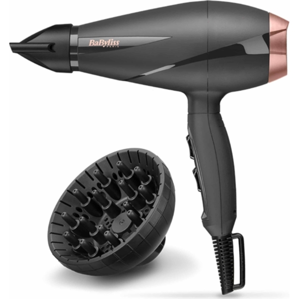 Babyliss Smooth Pro Ionic Επαγγελματικό Πιστολάκι Μαλλιών με Φυσούνα 2100W 6709DE