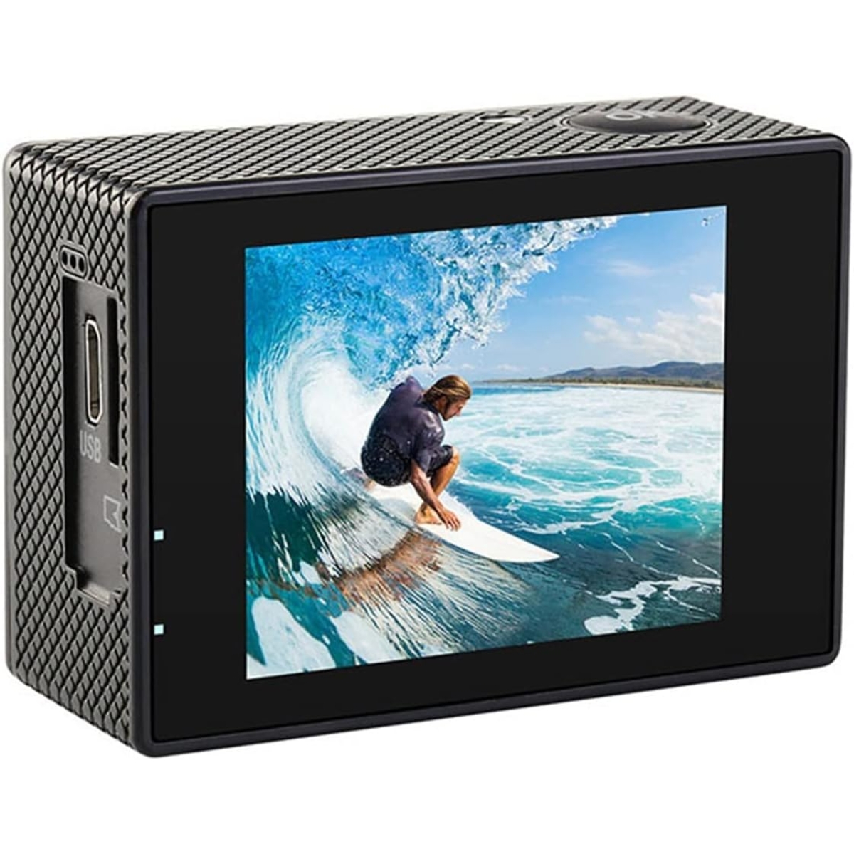 Action Camera 4K με WiFi, Φακό 170°, Οθόνη 2" και Αδιάβροχη Θήκη  AT-Q1 - Image 4