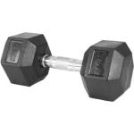 Αλτήρας Γυμναστικής 12,5kg Εξάγωνος με Επικάλυψη Καουτσούκ LN1205 - Image 4