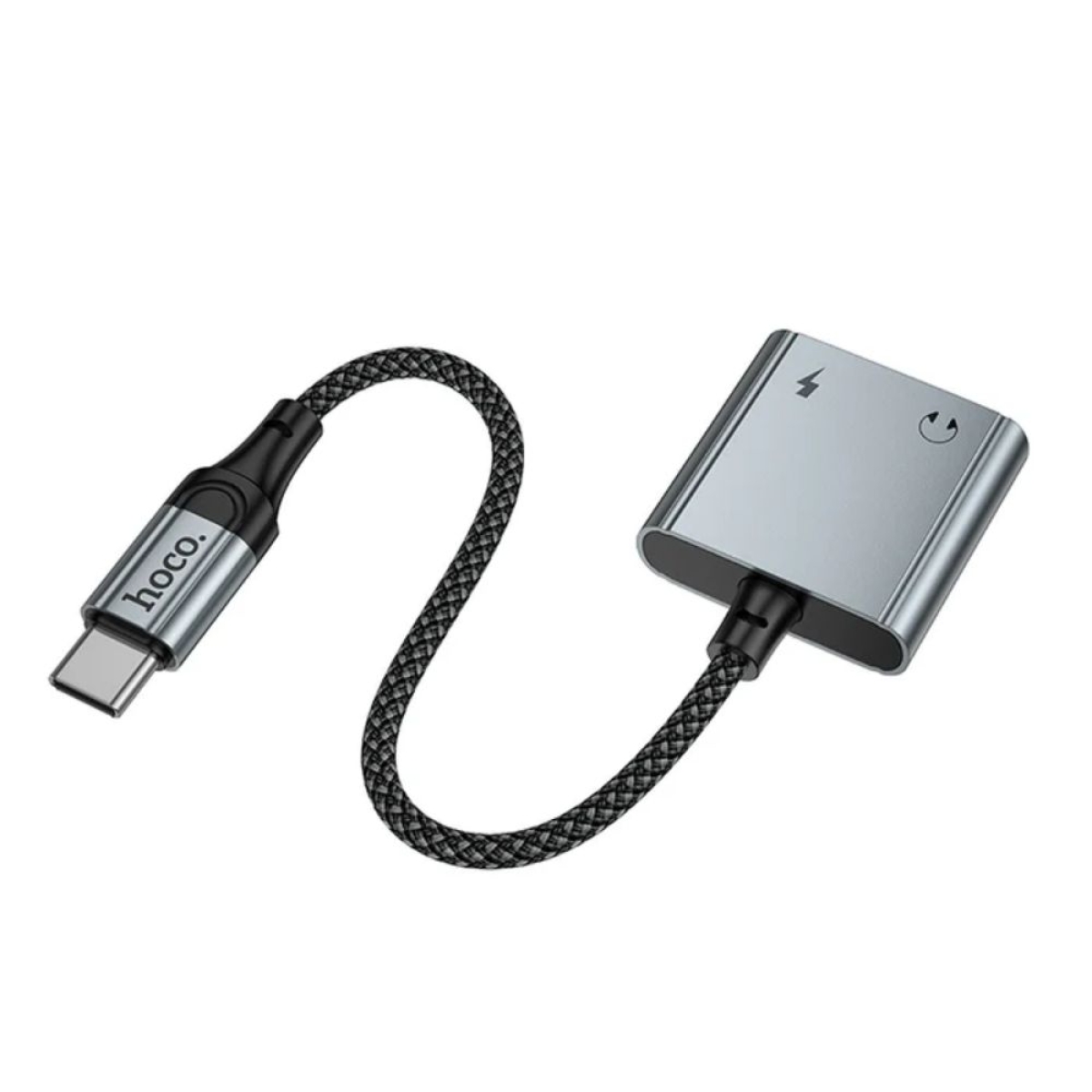 Αντάπτορας USB-C HOCO UPA34A σε 2 USB-C Ήχος & Φόρτιση
