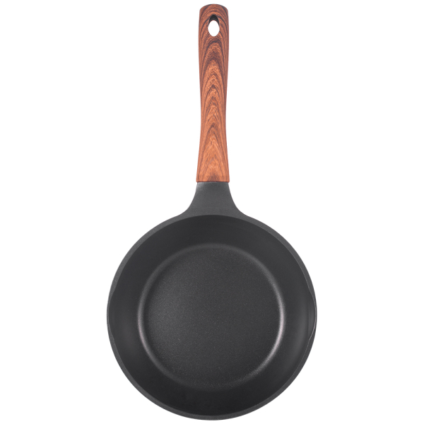 Αντικολλητικό Τηγάνι Wok 20cm με Λαβή Όψης Ξύλου RAF R.5424