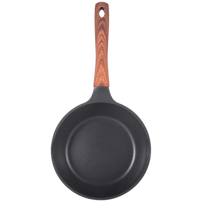 Αντικολλητικό Τηγάνι Wok 26cm με Λαβή Όψης Ξύλου RAF R.5438