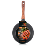 Αντικολλητικό Τηγάνι Wok 26cm με Λαβή Όψης Ξύλου RAF R.5438 - Image 2