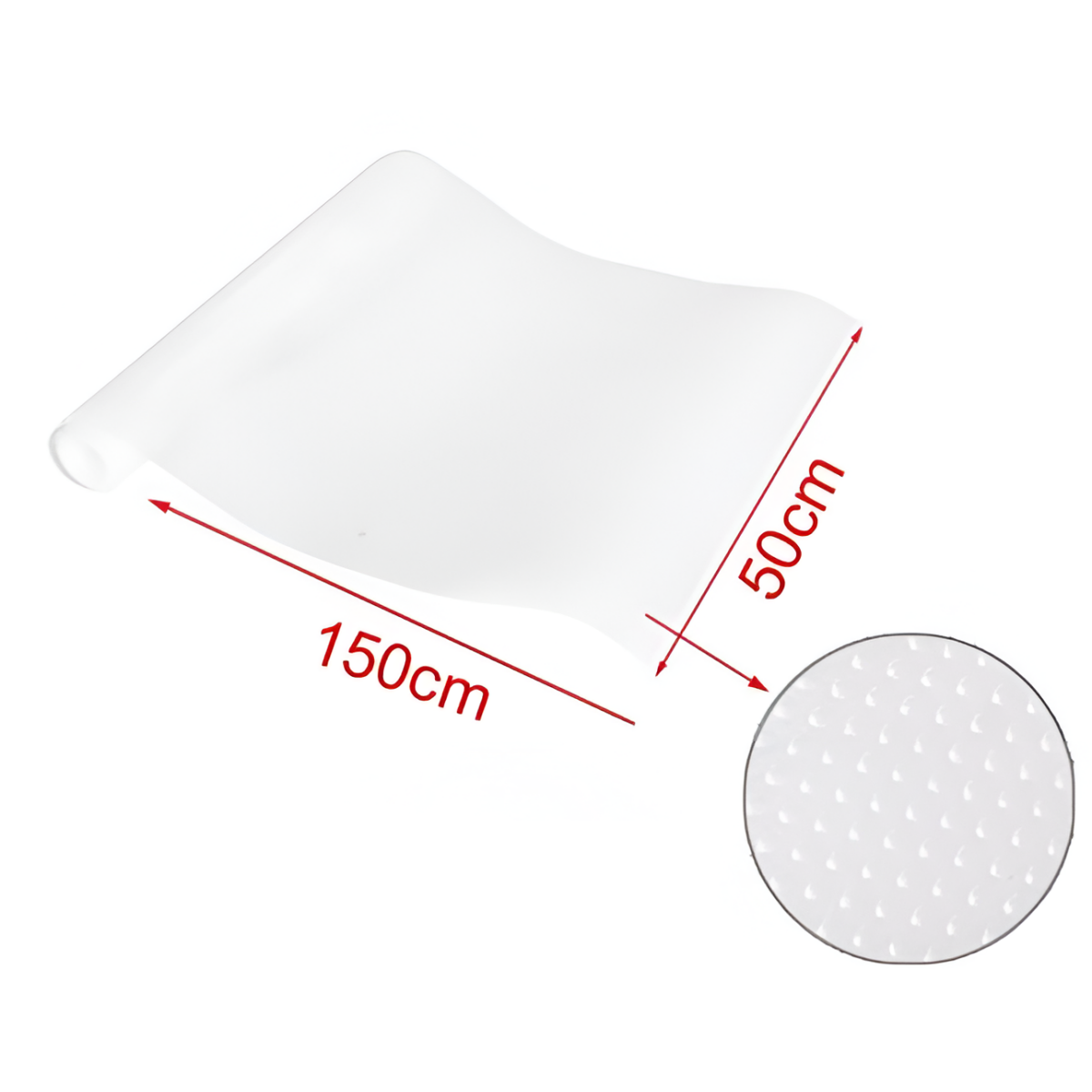 Αντιολισθητική Επιφάνεια EVA Διάφανη 50x150cm Kmt Style 5201756-A