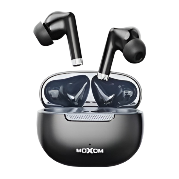 Ασύρματα Ακουστικά Bluetooth 6.0 με Θήκη Φόρτισης Moxom MX-TW105