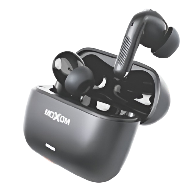Ασύρματα Ακουστικά Bluetooth 6.0 TWS με ANC & Θήκη Φόρτισης Moxom MX-TW106