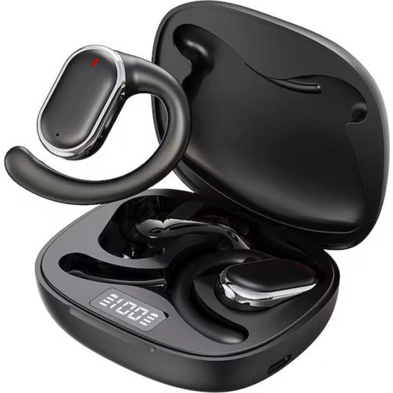 Ασύρματα Ακουστικά Bluetooth Open-Ear με Θήκη Φόρτισης & Οθόνη LED Ancosun HT13