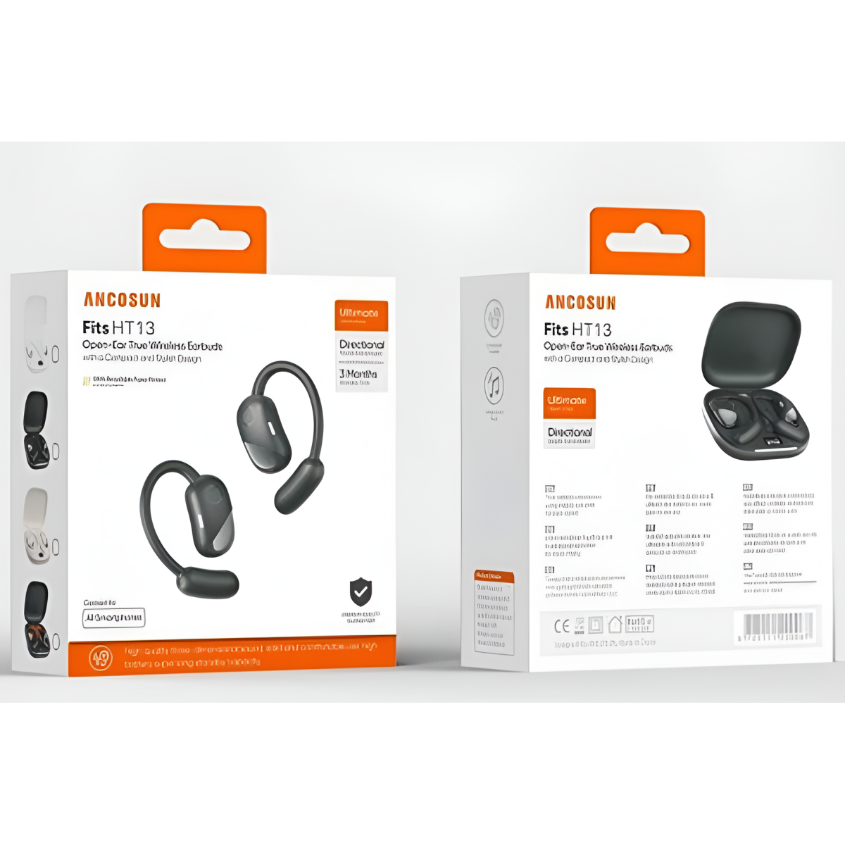 Ασύρματα Ακουστικά Bluetooth Open-Ear με Θήκη Φόρτισης & Οθόνη LED Ancosun HT13 - Image 8