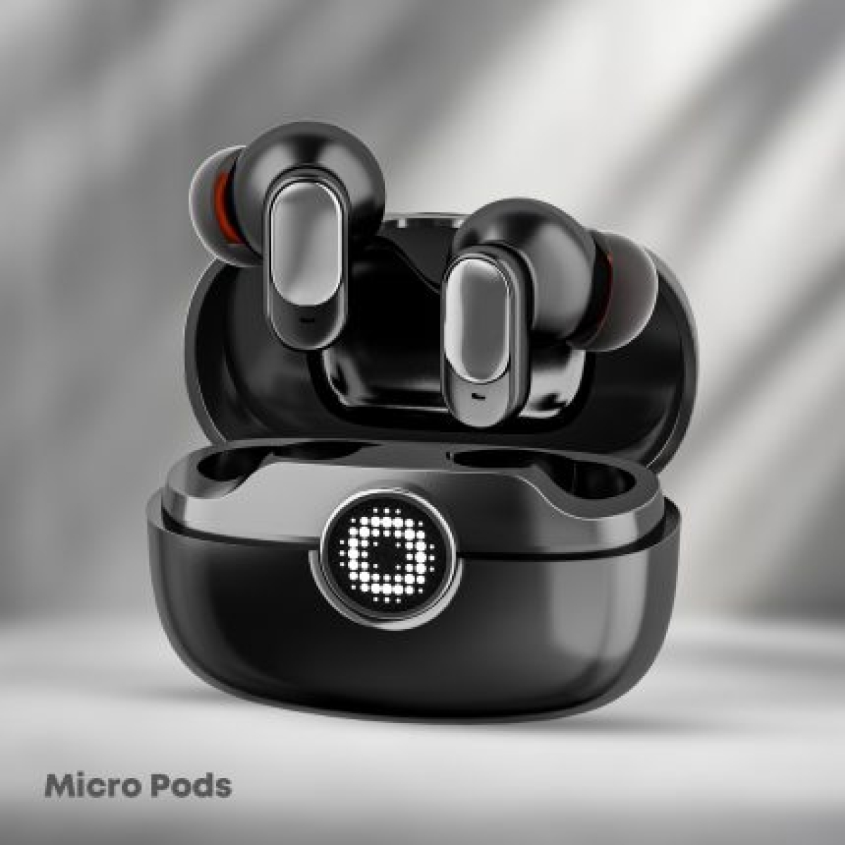 Ασύρματα Ακουστικά Bluetooth TWS με Θήκη Φόρτισης & Ψηφιακή Ένδειξη Ancosun HT18 - Image 3