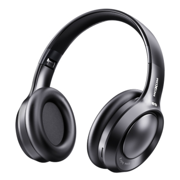 Ασύρματα Ακουστικά Κεφαλής Bluetooth 5.3 με Αναδιπλούμενο Σχεδιασμό Moxom MX-WL106