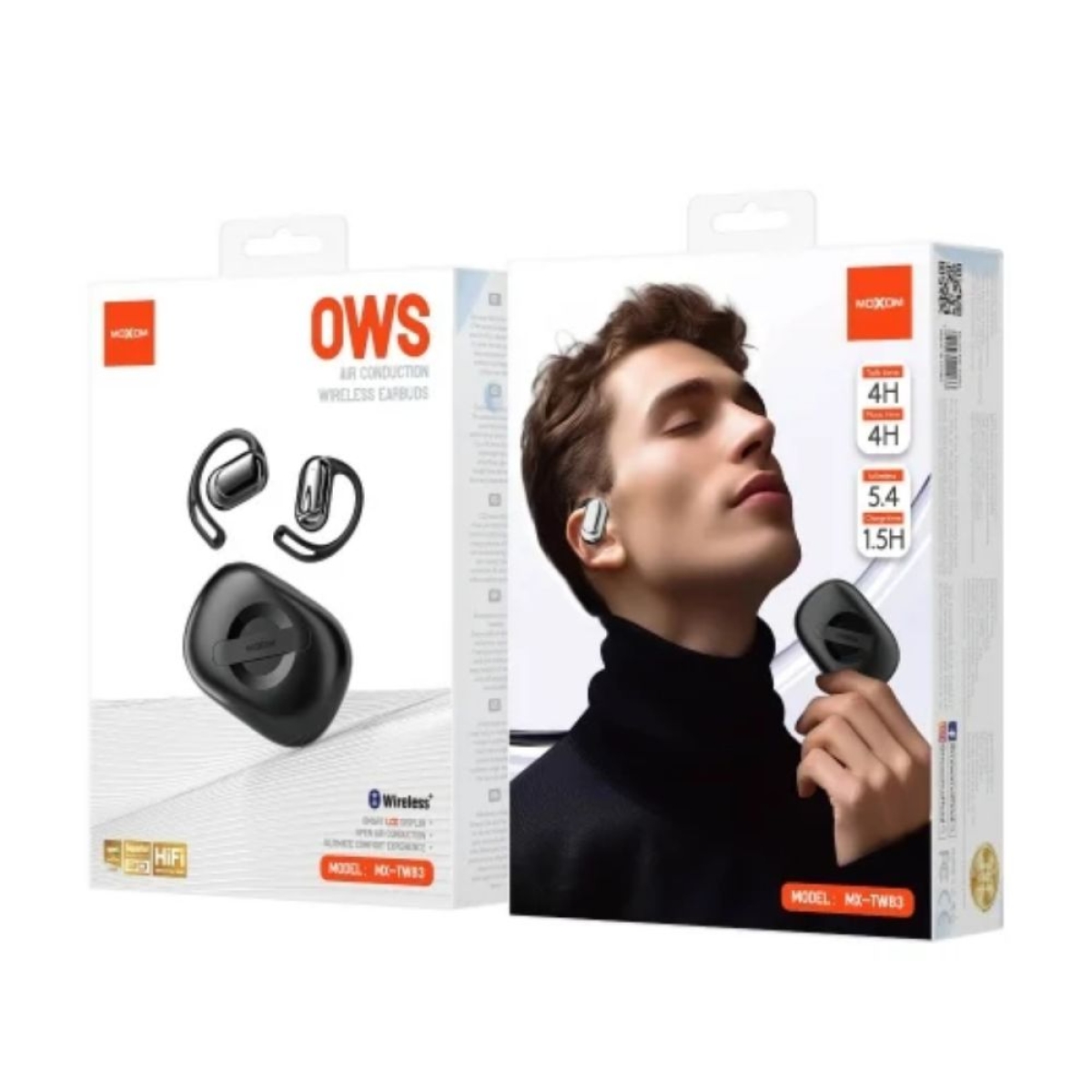 Ασύρματα ακουστικά OWS MOXOM MX-TW83 με Bluetooth 5.4