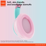 Ασύρματα Παιδικά Ακουστικά Bluetooth με Αυτάκια Γάτας LED Moxom MX-WL109 - Image 5