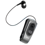 Ασύρματο Ακουστικό Bluetooth Clip-On με Ψηφιακή Οθόνη Andowl Q-EH730