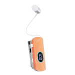 Ασύρματο Ακουστικό Bluetooth με Κλιπ, AI Voice Control, Οθόνη LED και Μείωση Θορύβου ENC - K93
