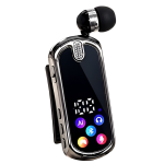 Ασύρματο Ακουστικό Bluetooth με Κλιπ, Ψηφιακή Οθόνη LED και Μικρόφωνο S600