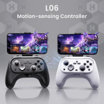 Ασύρματο Χειριστήριο Gaming Bluetooth για Κινητά με Διπλούς Μοχλούς και Βάση Smartphone L06 - Image 4