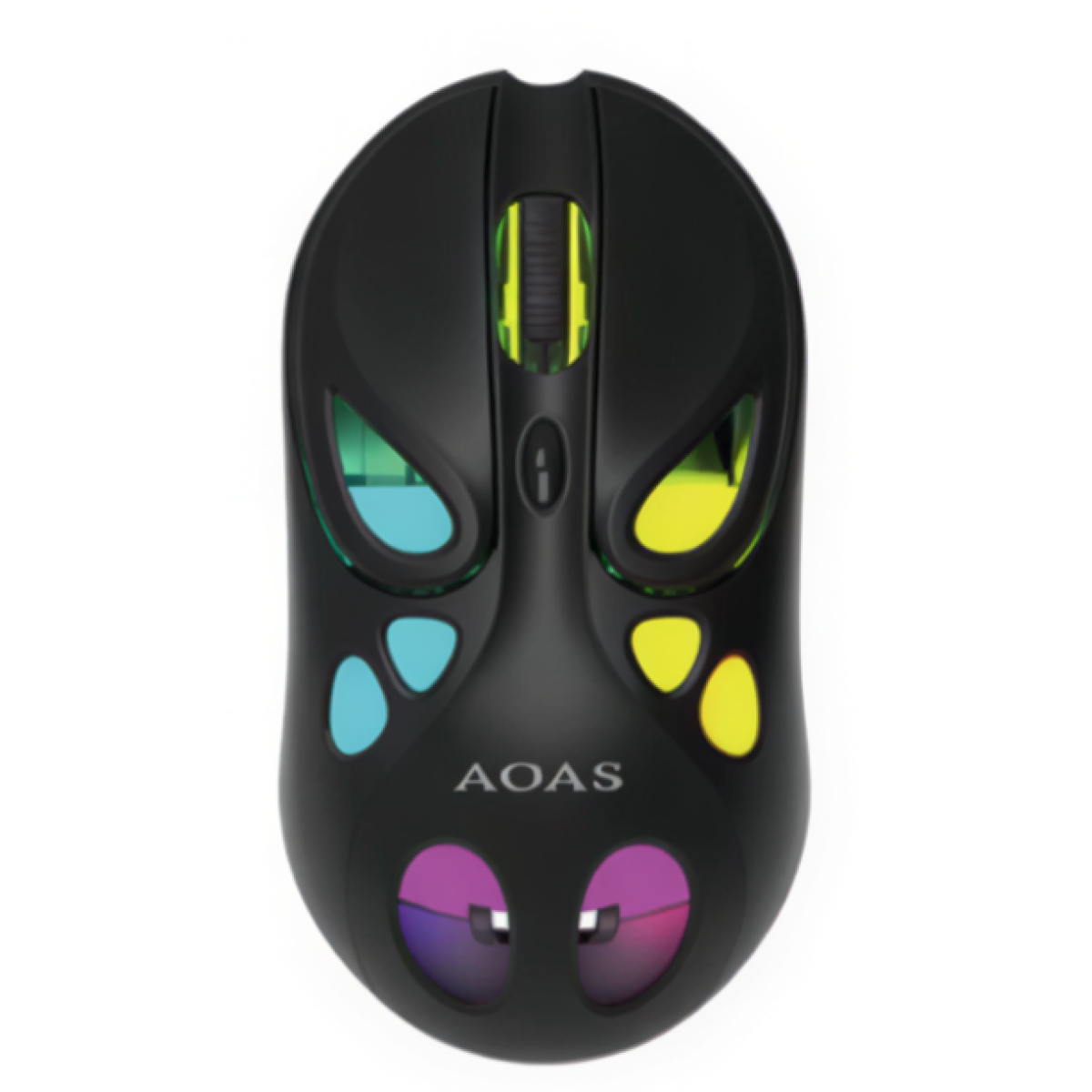 Ασύρματο Gaming Ποντίκι Bluetooth & 2.4GHz με RGB Φωτισμό AOAS AS-863