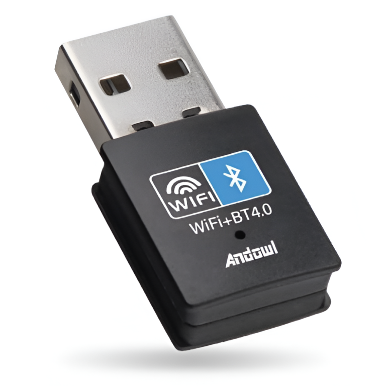 Ασύρματος Προσαρμογέας USB WiFi 4 & Bluetooth 4.0 500Mbps Andowl AX330