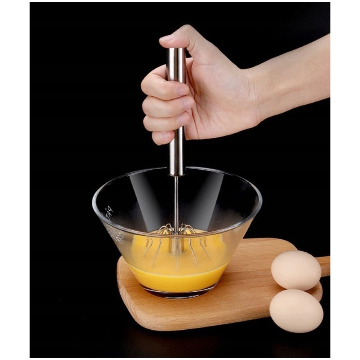 Αυγοδάρτης χειρός ανοξείδωτος KmtStyle 26,5 cm