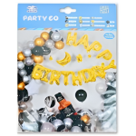 Μπαλόνια Happy Birthday Σετ 117 Τεμαχίων 3m Party Go FD0952 - Image 2