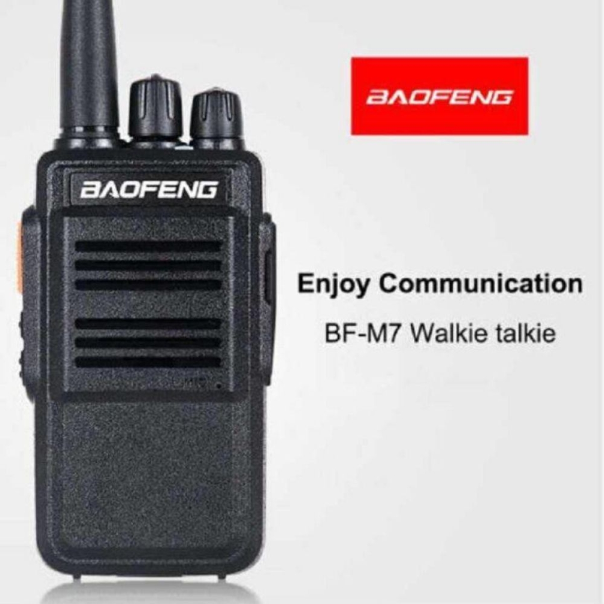 Baofeng M7 Ασύρματοι PMR 8W χωρίς Οθόνη, Σετ 2 τεμ.