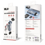 Card Reader 6 σε 1 OTG USB 3.0 με Θύρες Type-C, Micro-USB και Υποδοχές SD/TF MLK+ CX056 - Image 3