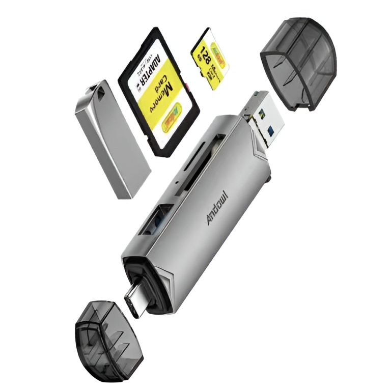 Card Reader 6 σε 1 USB 3.0 OTG Andowl Q-HU630