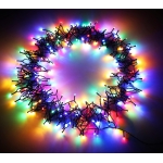Χριστουγεννιάτικα Λαμπάκια 600 LED 20m σε RGB Πολύχρωμο Φωτισμό 26047-1-96 - Image 4