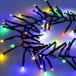 Χριστουγεννιάτικα Λαμπάκια 600 LED 20m σε RGB Πολύχρωμο Φωτισμό 26047-1-96 - Image 3