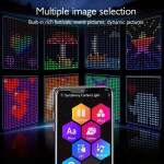 Χριστουγεννιάτικη Κουρτίνα 400 LED RGB 2x2m με Bluetooth, Μουσικό Συγχρονισμό και Τηλεχειριστήριο - Image 9