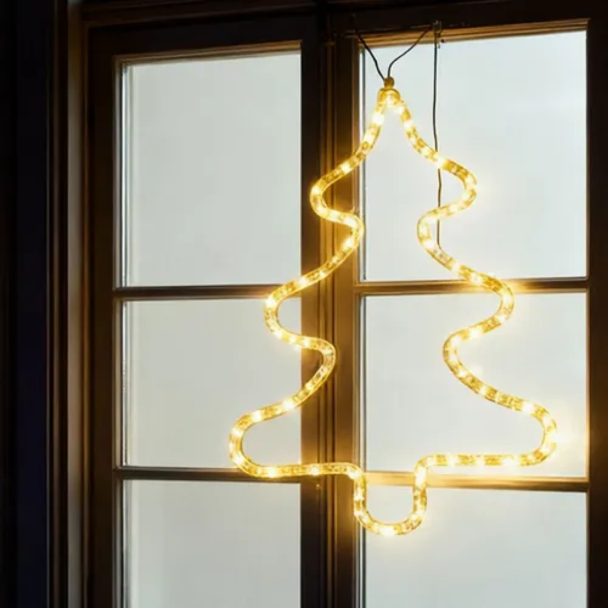 Χριστουγεννιάτικο Δεντράκι Φωτοσωλήνας LED 45cm με Θερμό Λευκό Φωτισμό IP44 - Image 2