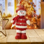 Χριστουγεννιάτικος Διακοσμητική Φιγούρα Χιονάνθρωπος με Τηλεσκοπικά Πόδια CX-10 - Image 3