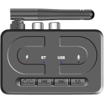 Δέκτης Ήχου Bluetooth AUX με USB & Ανοικτή Ακρόαση για Αυτοκίνητο Andowl Q-AU6
