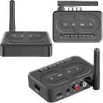 Δέκτης Ήχου Bluetooth AUX με USB & Ανοικτή Ακρόαση για Αυτοκίνητο Andowl Q-AU6 - Image 5