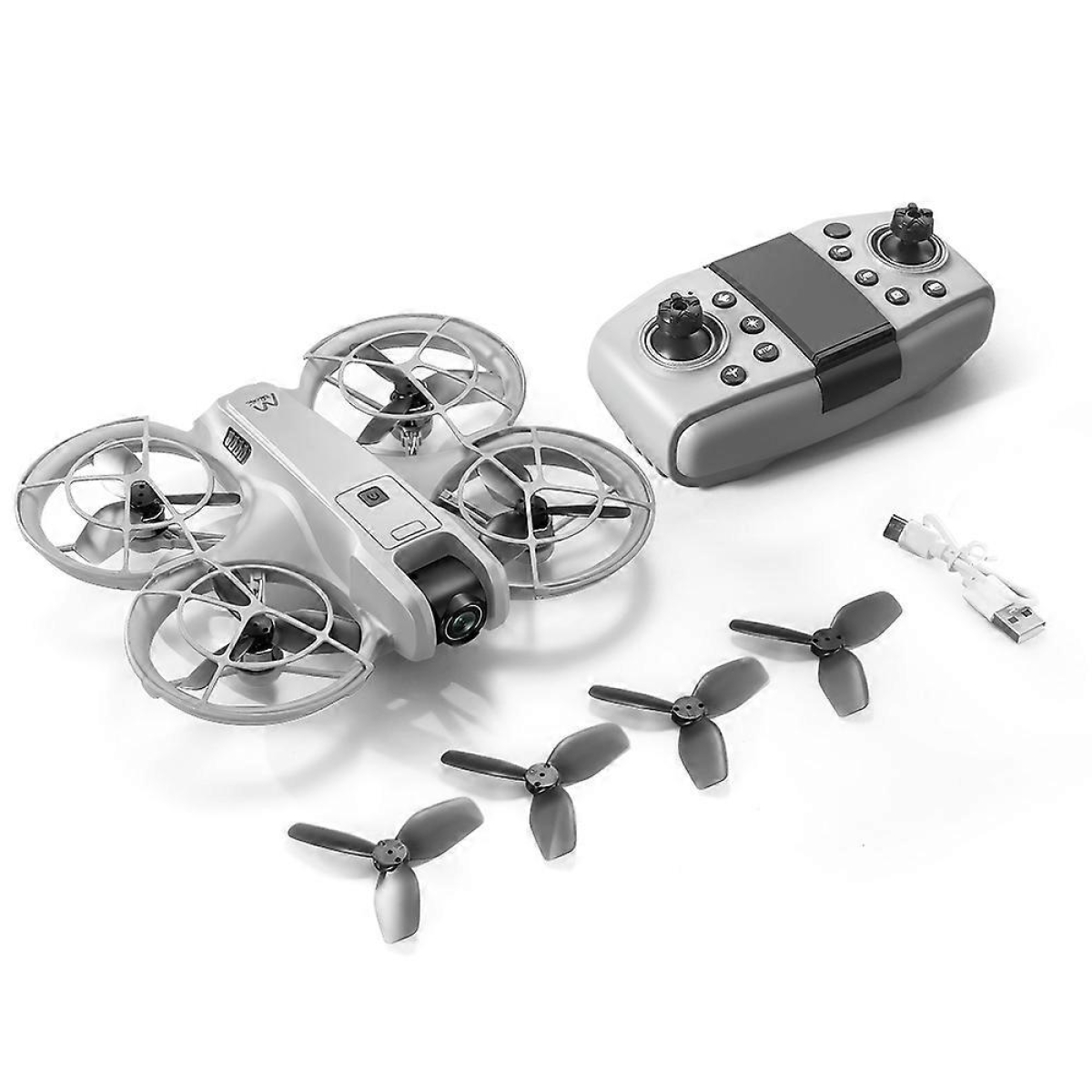 Drone με 2 Κάμερες HD, Brushless, Optical Flow, WiFi FPV και 3 Μπαταρίες - M88 - Image 4