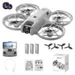 Drone με 2 Κάμερες HD, Brushless, Optical Flow, WiFi FPV και 3 Μπαταρίες - M88