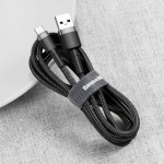 Baseus Καλώδιο Φόρτισης USB-A σε USB-C 2A USB 2.0 3m Μαύρο/Γκρι CATKLF-UG1 - Image 3